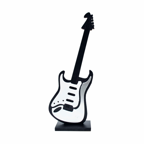 Musical - Guitarra Branca e Preta P
